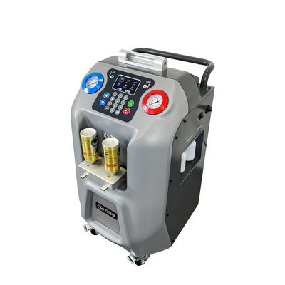 Can Refill R134a AutoAC Refrigerant Recovery Machine ขนาดหน้าจอ LCD 5 นิ้ว