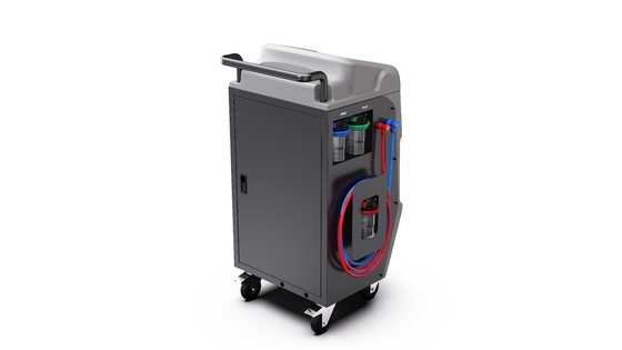 X545 Grey R134a AC Refrigerant Recovery Machine หน้าจอสัมผัส เปลี่ยนชิ้นส่วนได้ง่าย